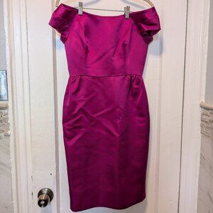 Fuchsia Bill Blass Party Dress, Size 4